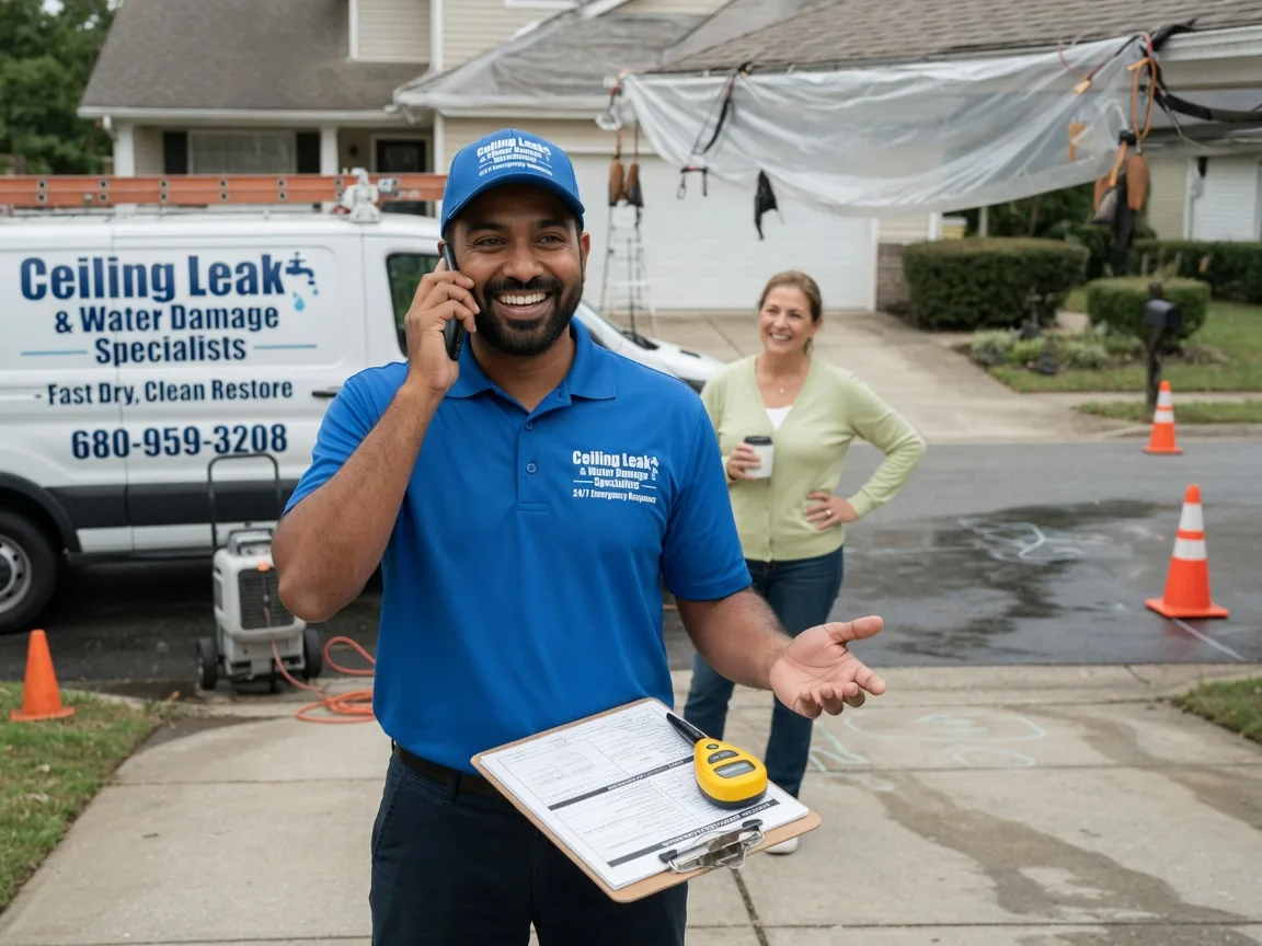 Ceiling Leak Cleanup Yeagertown, PA FAQs